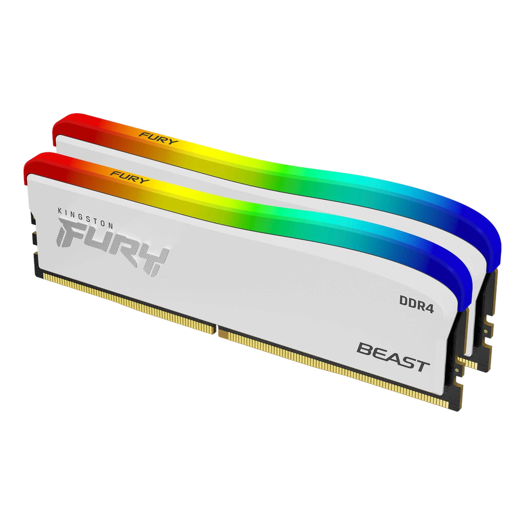 Kingston Fury RGB (2*8) 16GB 3200MHz White