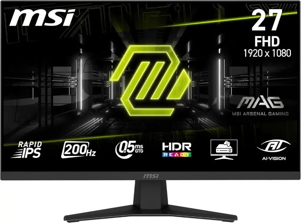 MSI MAG 274F FHD, 27'', IPS, 200Hz, 0.5ms