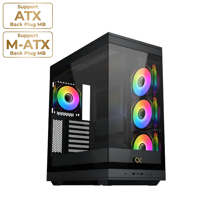 Xigmatek Meta (Typer C) With 4 ARGB Fans