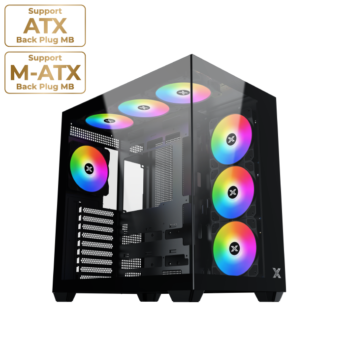 Xigmatek Aqua V Air (Typer C) With 7 ARGB Fans