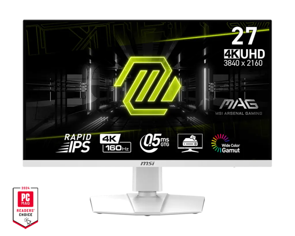 MSI MAG 274URFW 4K, 27'', IPS, 160Hz, 0.5ms