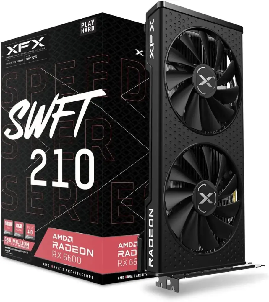 XFX Speedster SWFT 210 Radeon RX 6600 8GB GDDR6