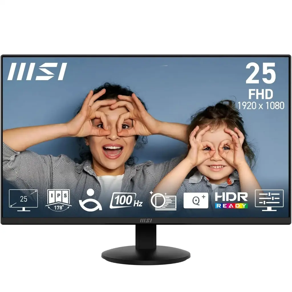 MSI PRO MP252L 24.5'', IPS, FHD, 100Hz,1ms