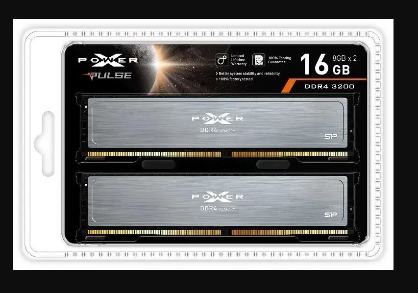 Silicon Power XPOWER Pulse Gaming DDR4 16GB (2x8GB) 3200MHz CL16