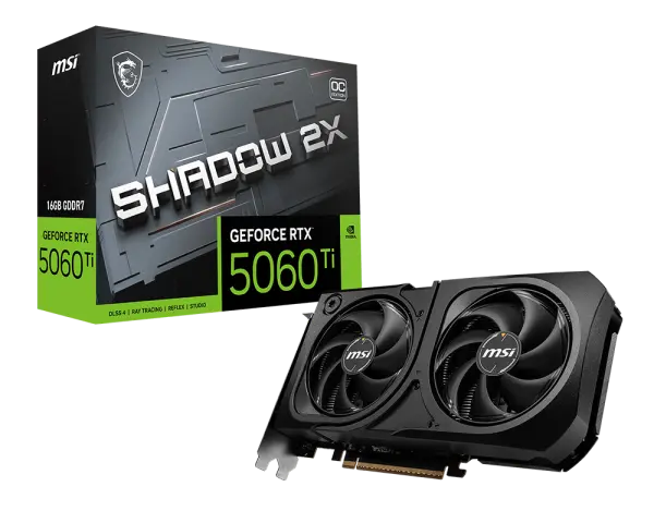 MSI Gaming RTX 5060Ti Shadow 2X 16GB
