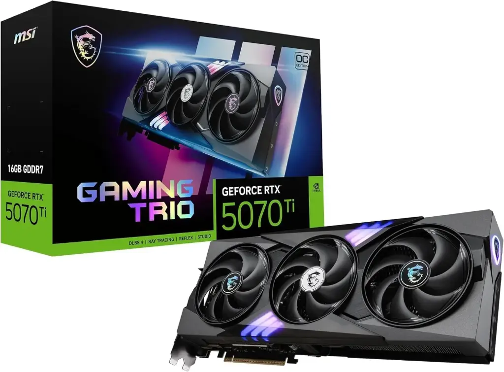 MSI Gaming RTX 5070Ti 16G Gaming Trio OC
