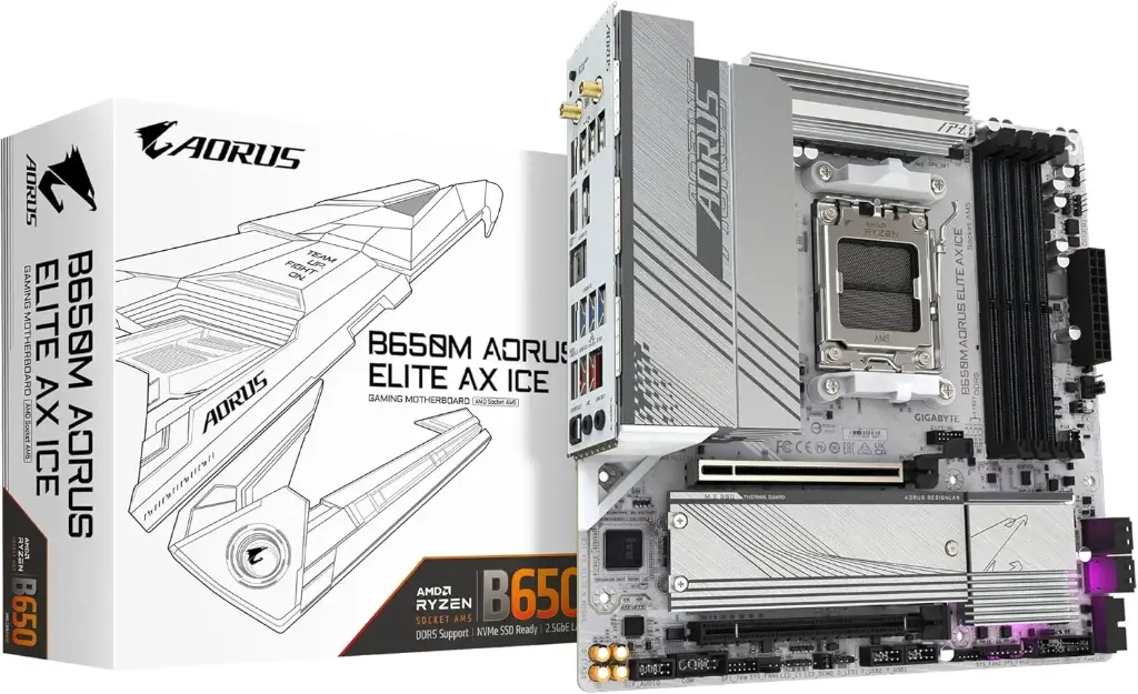GIGABYTE B650M AORUS Elite AX ICE