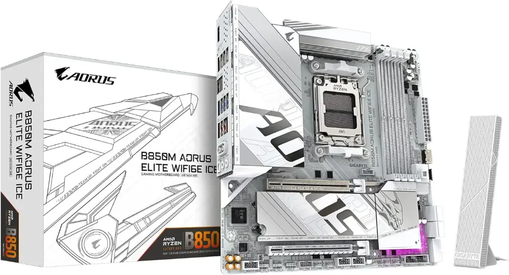 GIGABYTE B850M AORUS Elite WIFI6E ICE