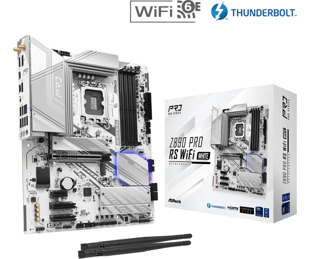 ASROCK Z890 Pro RS WiFi White