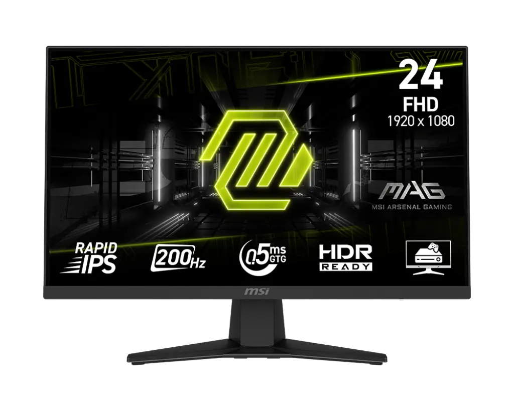 MSI MAG 244F 24'', IPS, 200Hz, 0.5ms, FHD