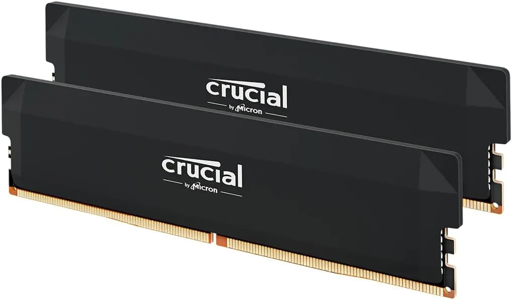 Crucial Pro DDR5 RAM 32GB Kit (2x16GB) 6400MHz CL38