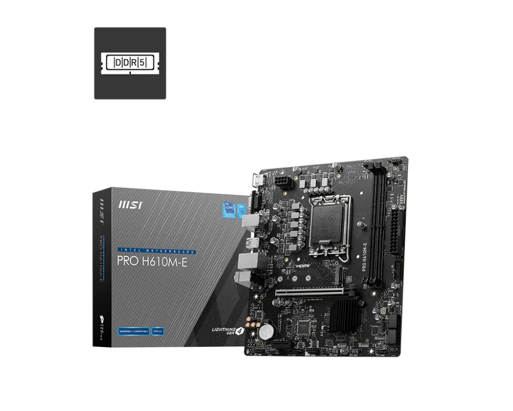 MSI PRO H610M-E DDR5