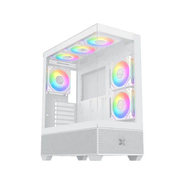 Xigmatek Alphard Arctic With 6 ARGB Fans