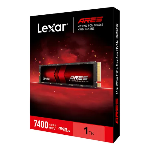 Lexar Ares 1TB Gen4 NVMe 7400MB/s