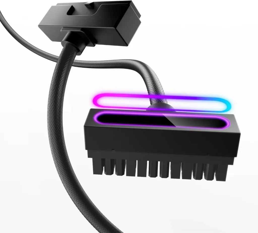 AsiaHorse Hydrus-24PIN PC PSU Extension Cable ARGB LED