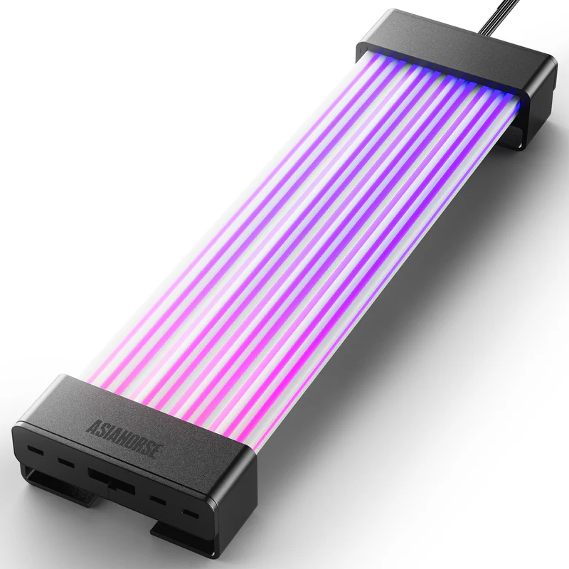 AsiaHorse ARGB, Aurora Addressable RGB 8pin Power Extension Cable Cover (Black)