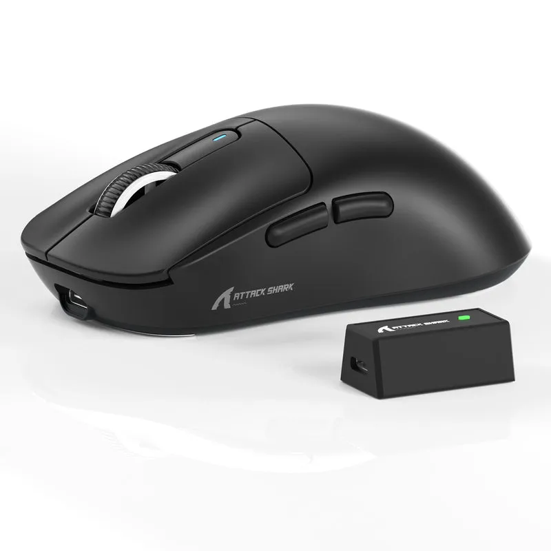 ATTACK SHARK X3 PRO Lightweight Wireless Gaming Mouse (Black)