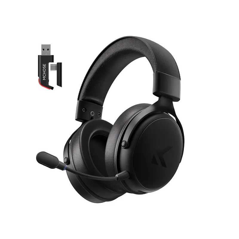 MCHOSE V9 PRO Wireless Gaming Headset 7.1 Surround Sound (Black)