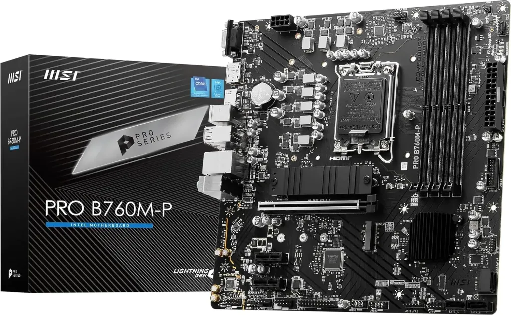 MSI PRO B760M-P DDR4
