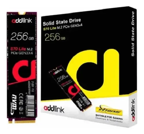 Addlink S70 Lite 256GB NVMe 3000MB/s