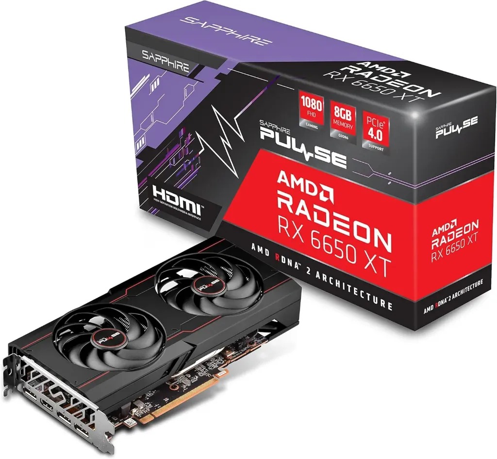 Sapphire Pulse RX 6650 XT 8GB GDDR6