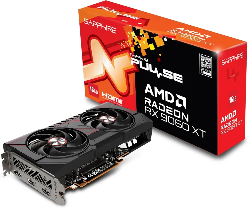 Sapphire Pulse RX 9060 XT Gaming OC 16GB