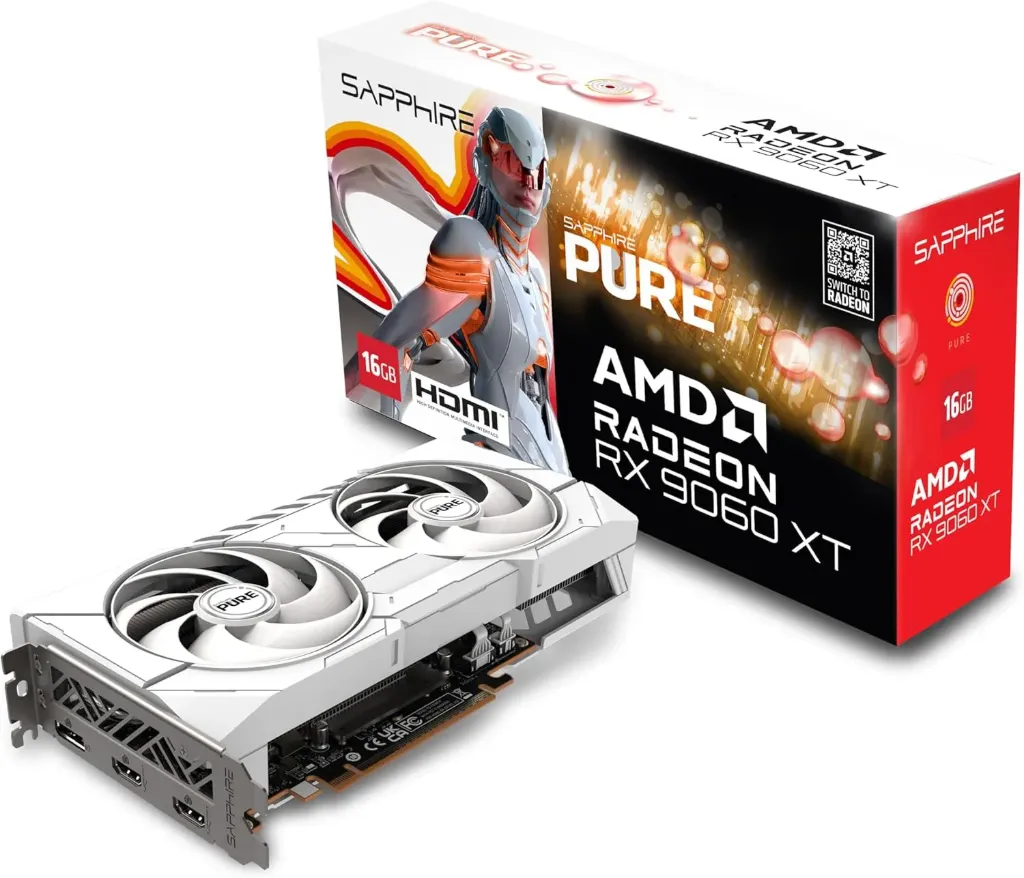 Sapphire Pure RX 9060 XT Gaming OC 16GB