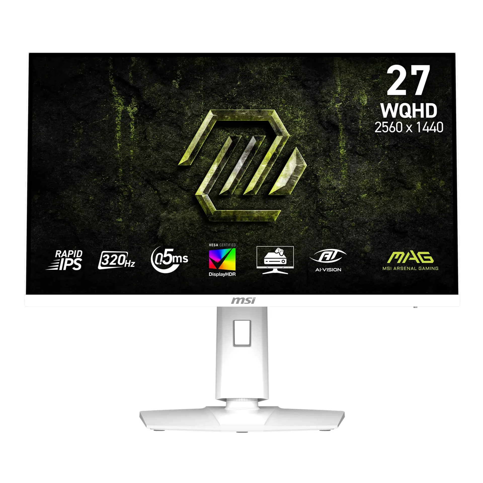 MSI MAG 274QRFW X32, 27'', 2K, 320Hz, IPS, 0.5ms