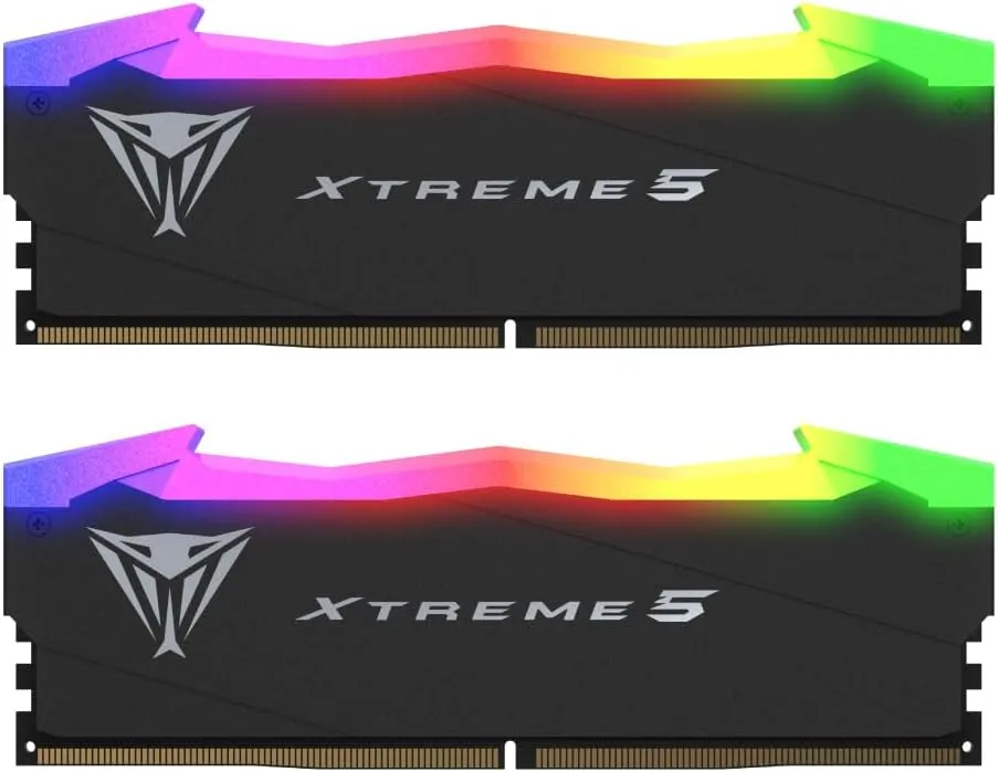 Patriot Viper Xtreme 5 RGB DDR5 RAM 32GB (2X16GB) 6000MHz CL36 RGB