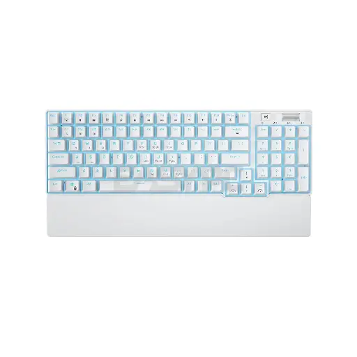 Royal Kludge RK96 Red Switch White