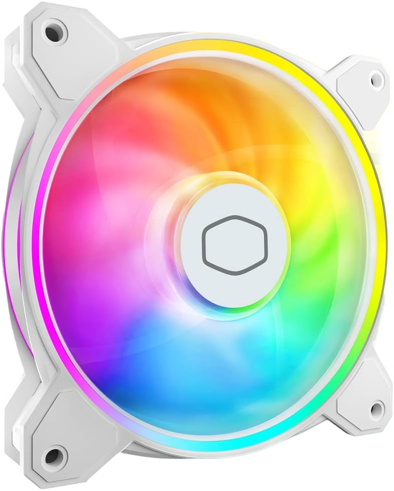 Cooler Master MasterFan MF120 Halo White | iTech Flare