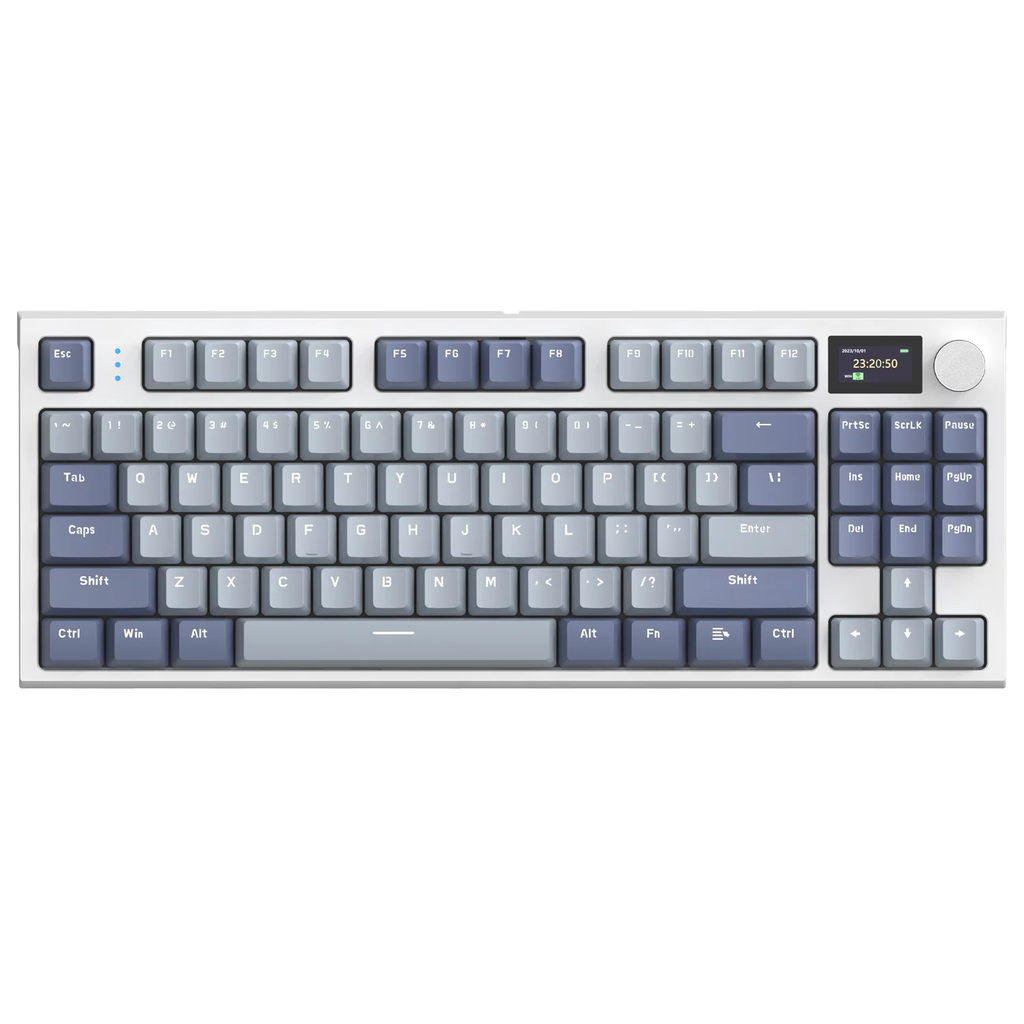 Attack Shark K86 Lavender Dark Blue Mechanical Keyboard | iTech Flare
