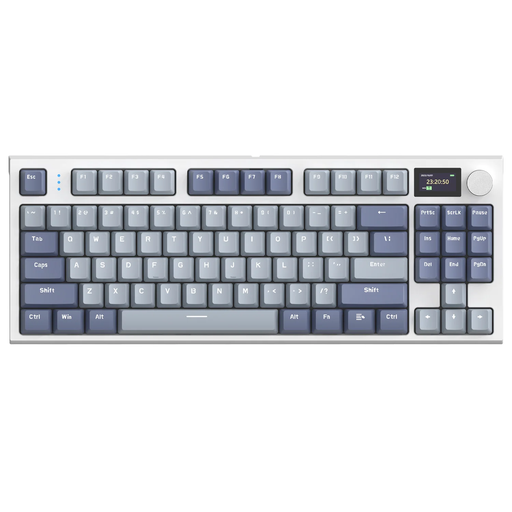 Attack Shark K86 Lavender Dark Blue Mechanical Keyboard 