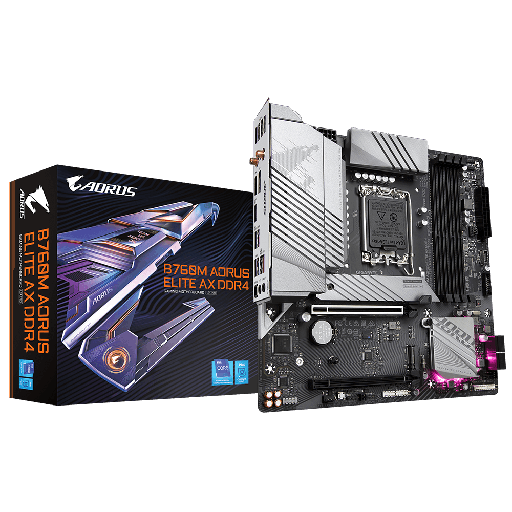 Gigabyte B760M Aorus Elite AX DDR4