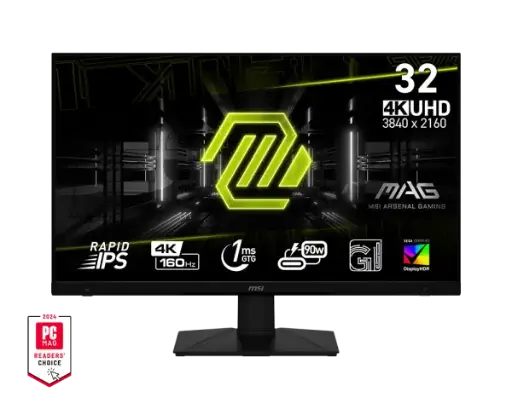 MSI MAG 322UPF 4K, 32'', IPS, 160Hz, 1ms