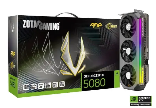 ZOTAC Gaming GeForce RTX 5080 AMP Extreme Infinity
