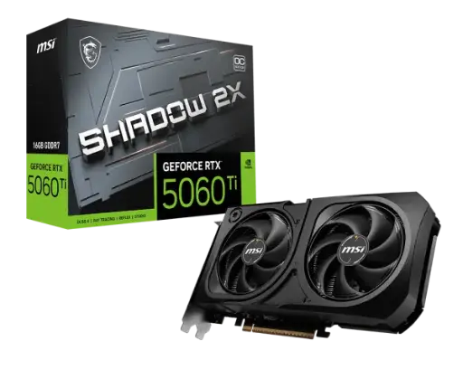 MSI Gaming RTX 5060Ti Shadow 2X 16GB
