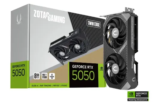 ZOTAC GAMING GeForce RTX 5050 Twin Edge