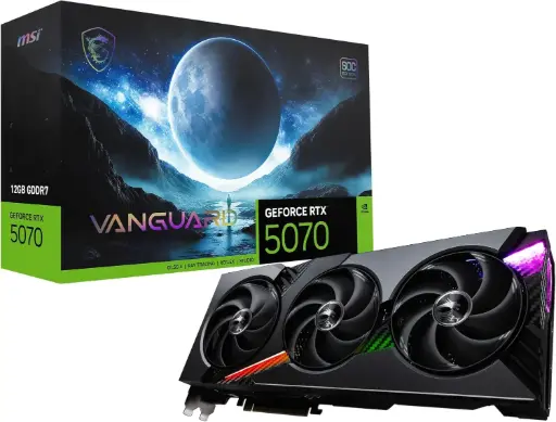 MSI Gaming RTX 5070 12G Vanguard SOC Graphics Card