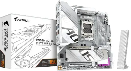 GIGABYTE B850M AORUS Elite WIFI6E ICE