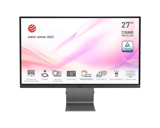 MSI Modern MD271UL 27'', 4K, IPS, 60Hz, 4ms