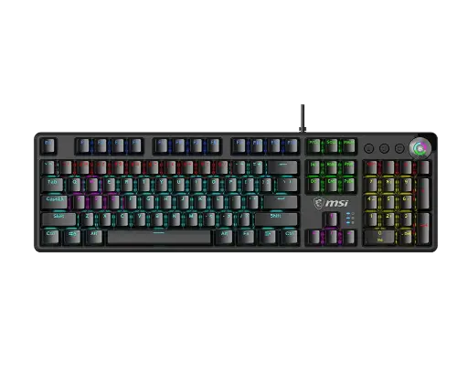 MSI VIGOR GK50z v2 Black (Red Switches)