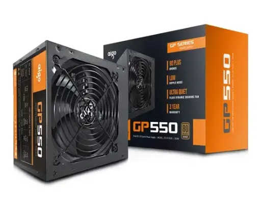 Aigo GP550 Power Supply 550W 80 PLUS Bronze