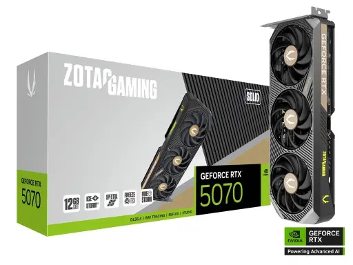 ZOTAC GAMING GeForce RTX 5070 SOLID