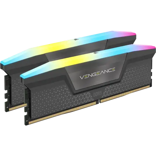 CORSAIR VENGEANCE RGB DDR5 RAM 32GB (2x16GB) 6000MHz CL36-36-36-7
