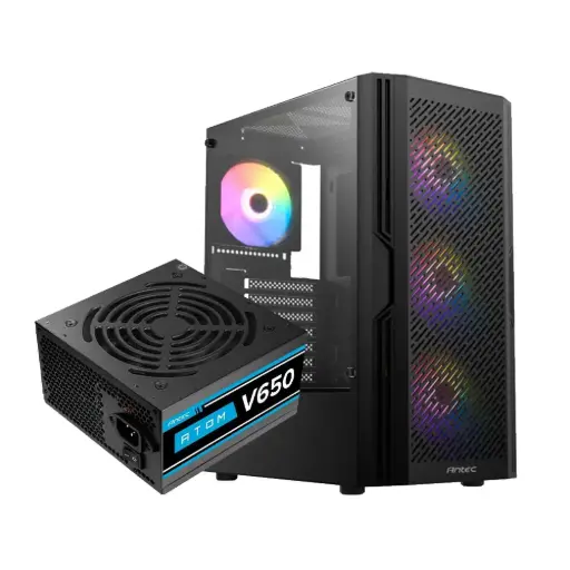 Antec AX20 Elite + ATOM V650